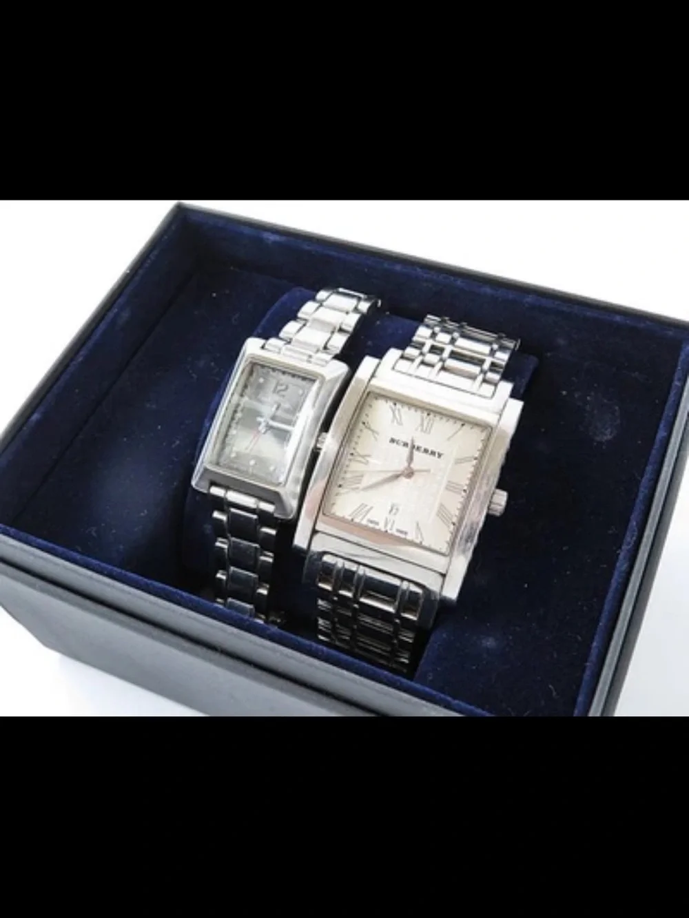 Burberry & Paul Smith Silver Men's Stainless Steel Bracelet Watch
